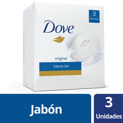 Jabón De Tocador Dove Original Multipack 3x90 Grs