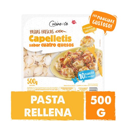 Capellettis 4 Quesos Cuisine&co X500 Gr