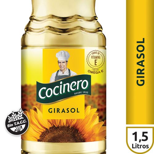 Aceite De Girasol Cocinero 1.5 L