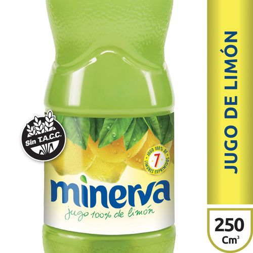 Jugo De Limón Minerva X250 Ml