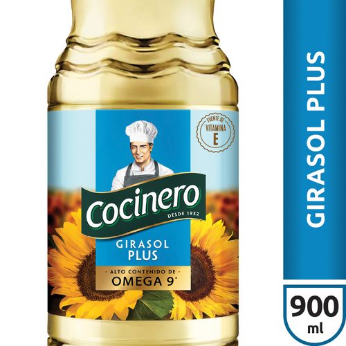 Aceite Girasol Cocinero Plus Oleico 900 L