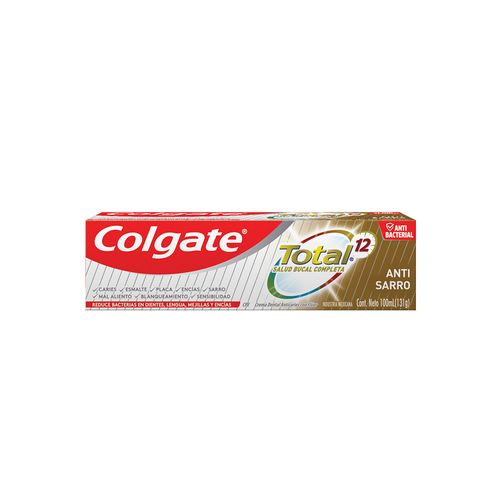 Crema Dental Colgate Total Antisarro 131 Gr.