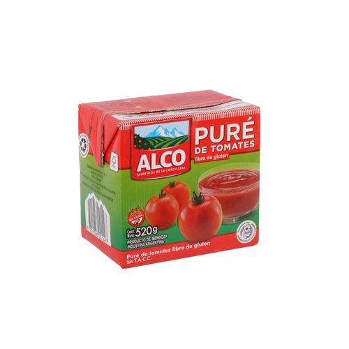 Puré De Tomate Alco 520 Gr