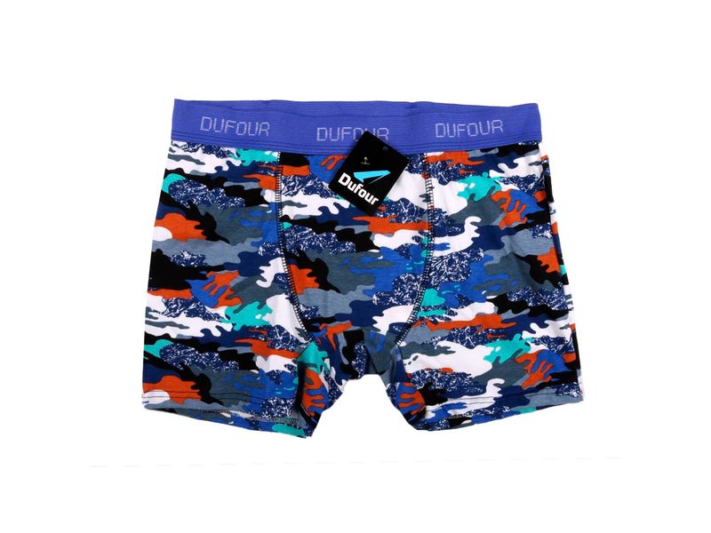 BOXER DUFOUR HOMBRE ESTAMPADO ALGODON Y LYCRA T.3 11971 SIN ELECCION X 1 UNIDAD Jumbo