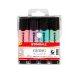 Resaltador-Pastel-Estuche-Pvc-X4-Simball-1-856288