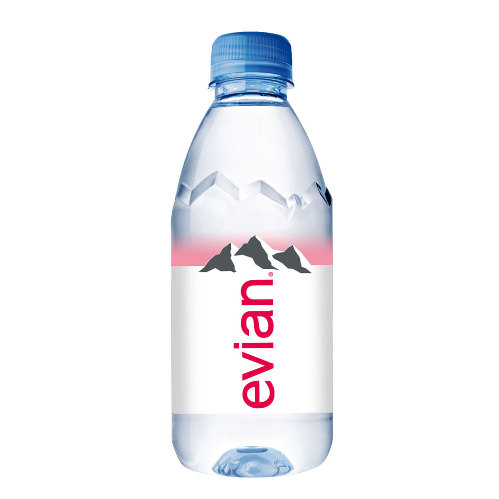 AGUA MINERAL SIN GAS EVIAN 330 ML - Vea