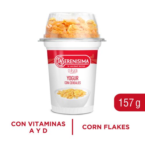 Yogur Con Cereales La Serenisima 159 Gr