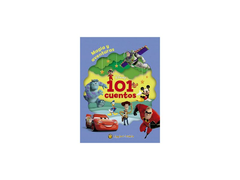 Libro Infantil 101 Cuentos Disney Mágia Y Aventura