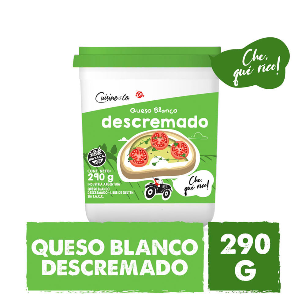 disco de marcas de queso crema