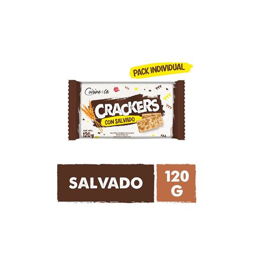 Crackers Con Salvado Cuisine & Co X 1 Ud
