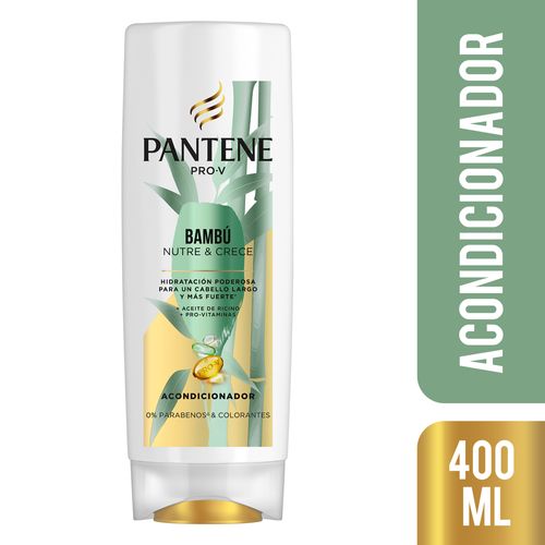 Acondicionador Pantene Pro-v Bambú 400 Ml