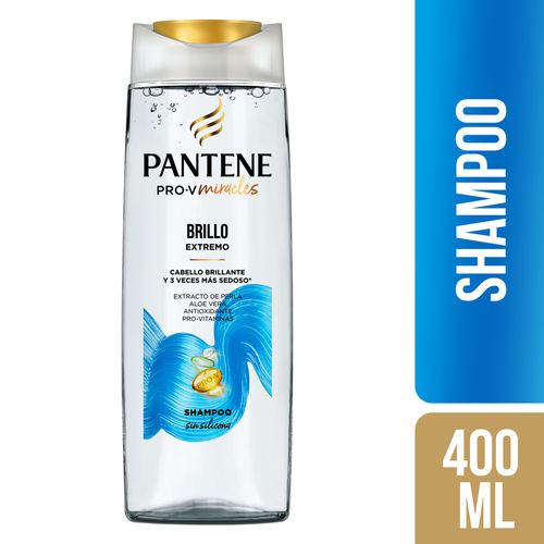 Shampoo Pantene Pro-v Miracles Brillo Extremo 400 Ml