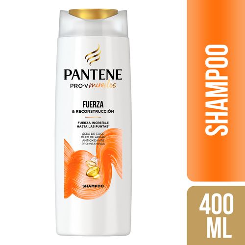 Shampoo Pantene Pro-v Miracles Fuerza & Reconstrucción 400 Ml