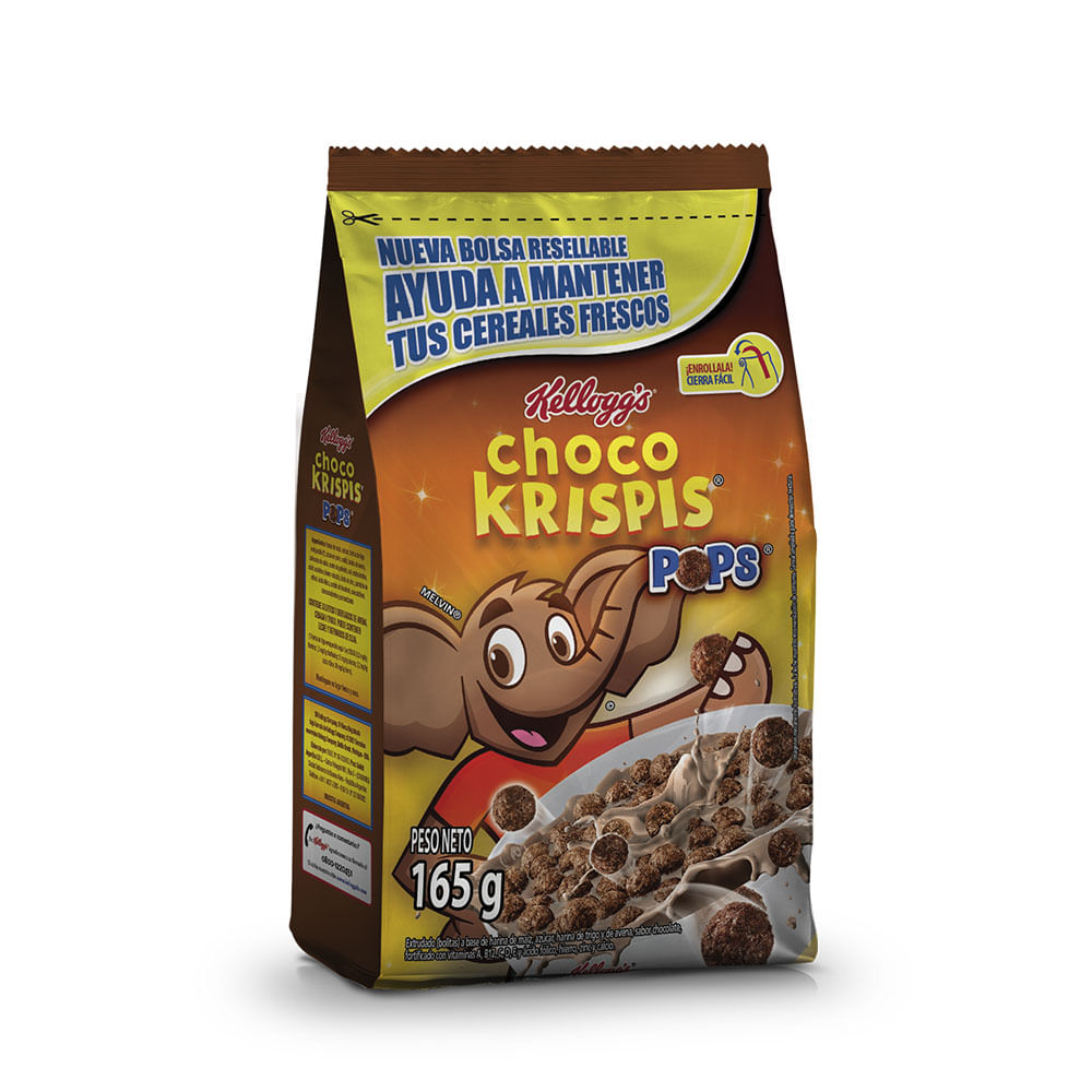 Cereal Choco Krispies Pops Kellogg´s 165 Gr - Jumbo