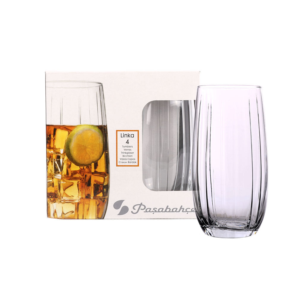 Juego de Vasos LINKA 360ml 6 piezas, Vasos y Jarras, 420405