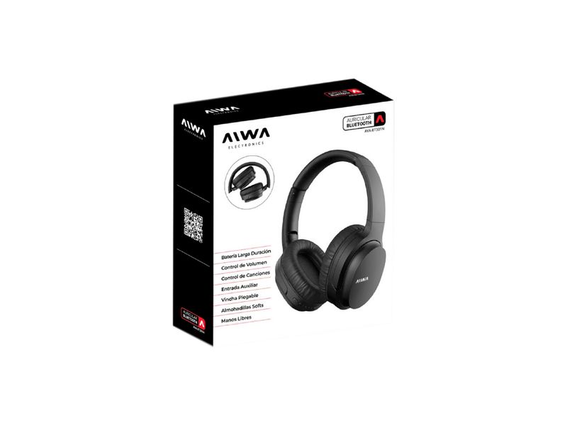 Auricular aiwa vincha 3.5 discount mic acabado metalico ava 101n