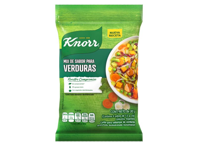 Saborizador KNORR MIX SAB P/VERDURAS 30g