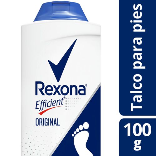Desodorante Para Pies Rexona Efficient Original En Talco 100 G