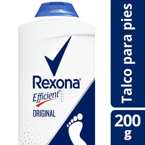 Desodorante Para Pies Rexona Efficient Original En Talco 200 G