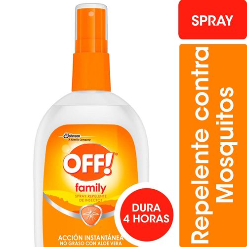 Repelente Para Mosquitos Off! Family Spray 200ml