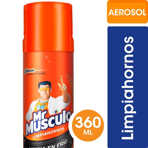Limpiahornos Aerosol Mr. Musculo 360 Ml
