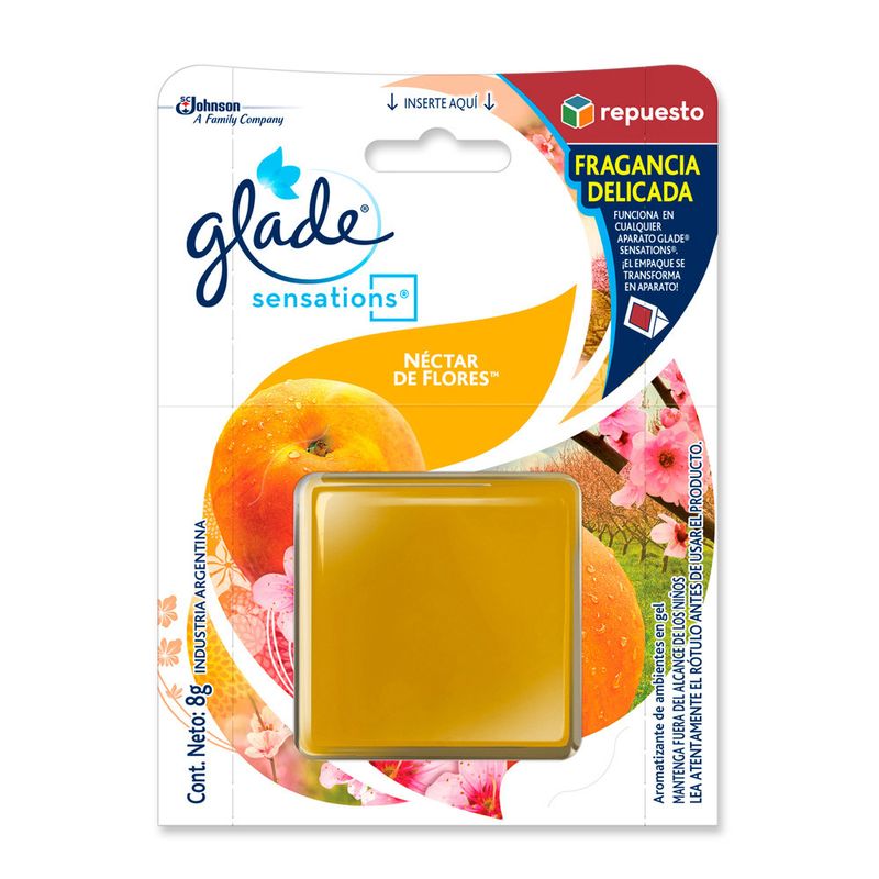Aromatizante-De-Ambientes-En-Gel-Glade-Sensations-N-ctar-De-Flores-Repuesto-8gr-2-21798