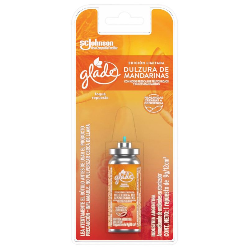Aromatizante-De-Ambientes-Glade-Toque-Edicion-Limitada-Dulzura-De-Mandarina-Repuesto-9gr-2-870782