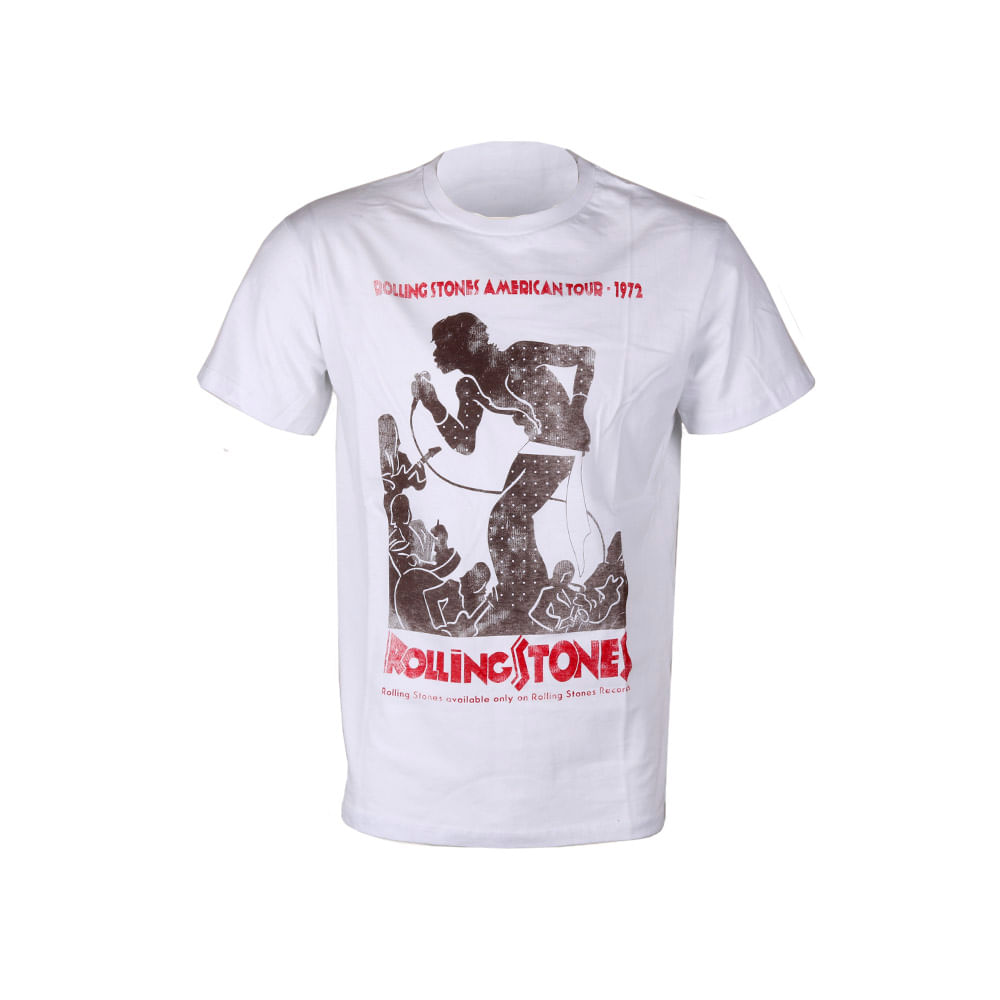 Remera Hombre Licencia R. Stones Bl s m Vea