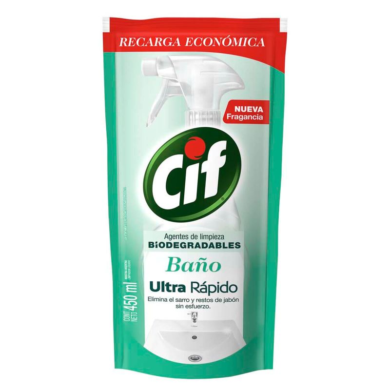 Limpiador-L-quido-Cif-Ba-o-Biodegradable-450-Ml-Doypack-2-856119