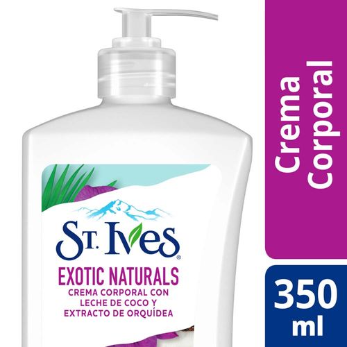 Crema Corporal St. Ives Exotic Naturals 350 Ml