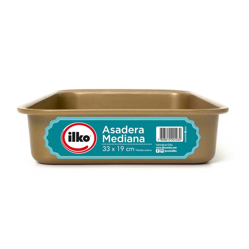 Molde-Asadera-33x19cm-Nonstick-Gold-Ilko-5-878508