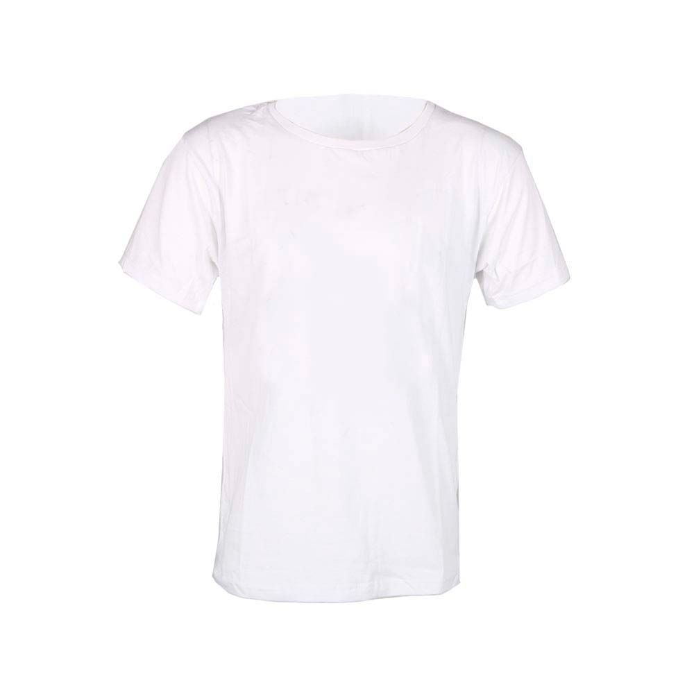 Remera blanca 2024 lisa hombre