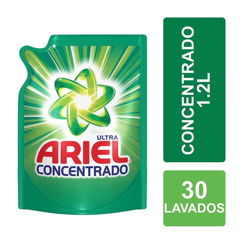 Jabón Líquido Ariel Ultra Concentrado Recarga 1,2 L