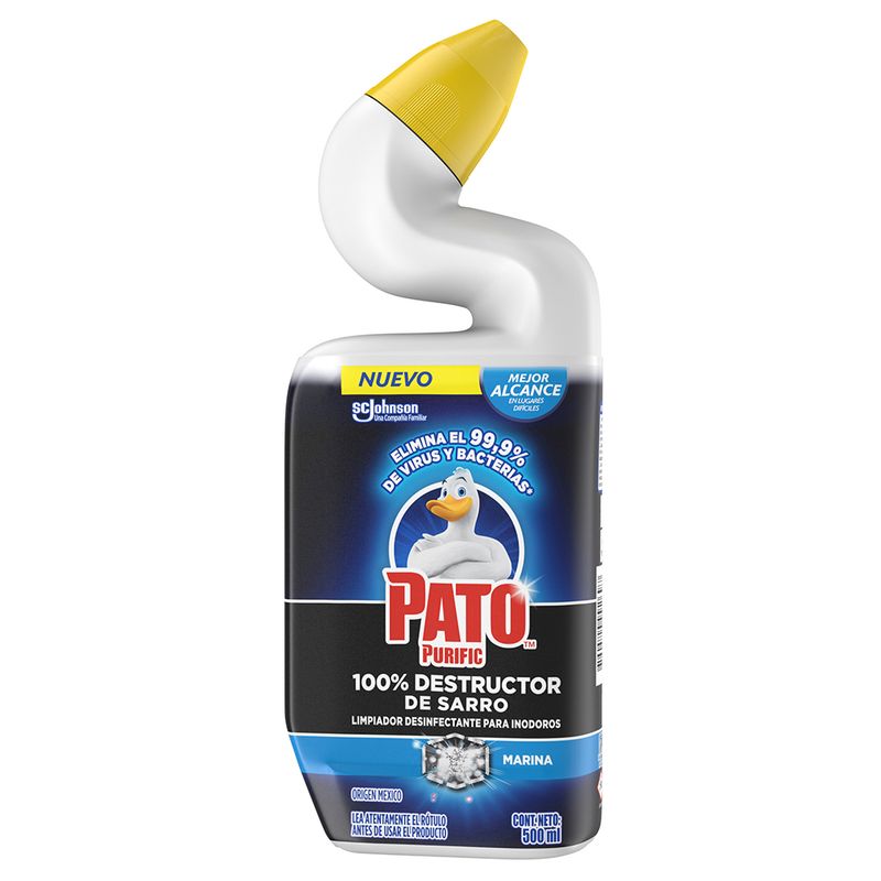 Limpiador-Desinfectante-Para-Inodoro-Pato-Purific-100destructor-De-Sarro-Marina-500ml-2-876626