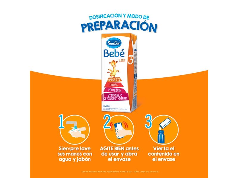 Leche Uat Sancor Bebe Advanced 1 200 Ml - Vea