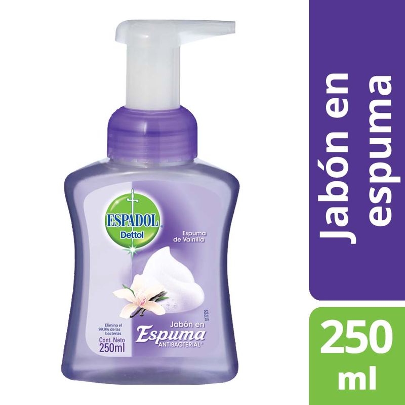Jab-n-Espuma-Antibacterial-Vianilla-Espadol-Dettol-250ml-1-46244