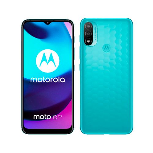 Celular Motorola E20 Azul Aqua