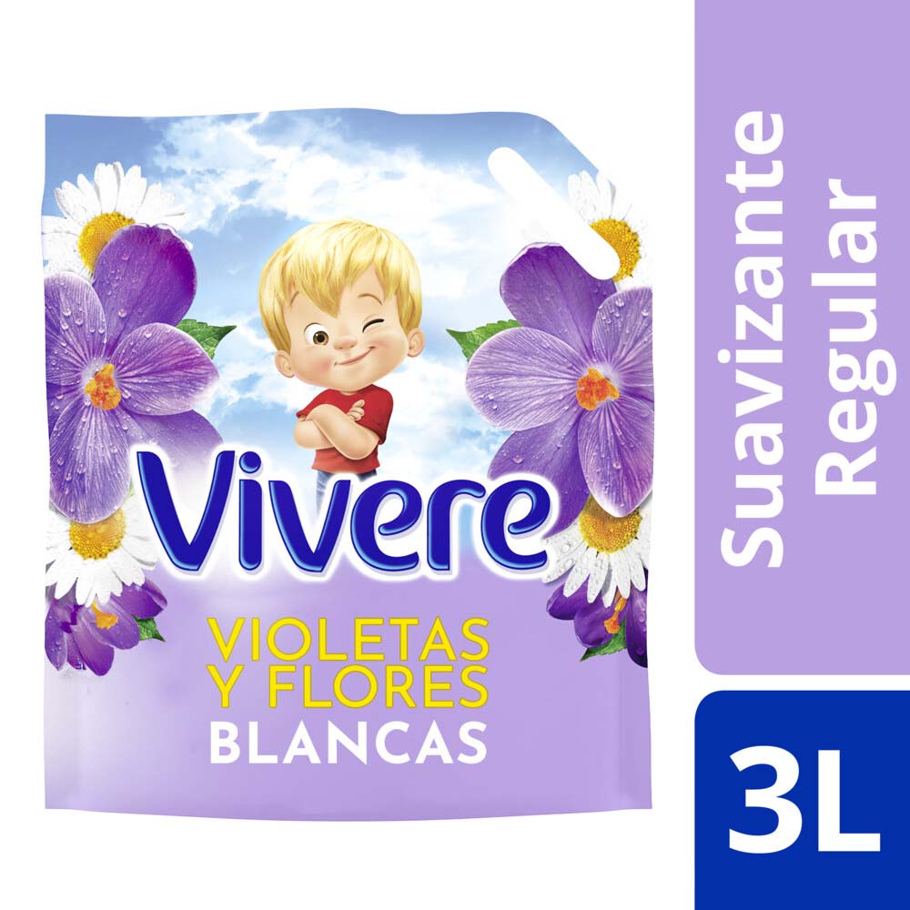 Suavizante Vivere Viole Y Flores Doypack - Jumbo