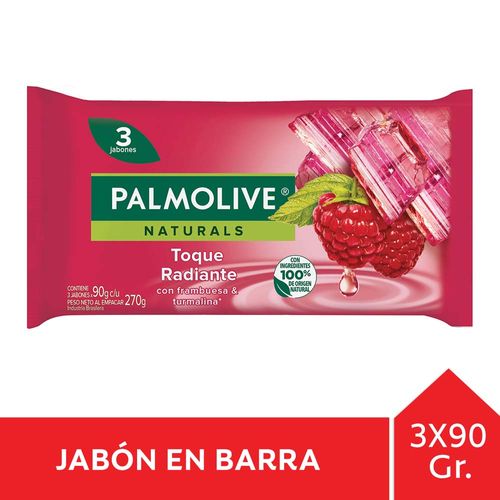 Jabón Palmolive Naturals Tourmaline 3x90g
