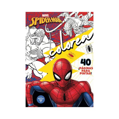 Spiderman-colorea 40 Páginas - Vertice