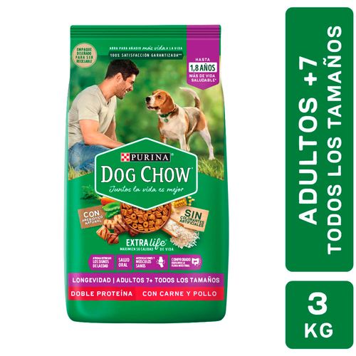 Alimento Dog Chow Longevidad 3k