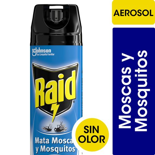 Mata Moscas Y Mosquitos Raid Sin Olor 360ml