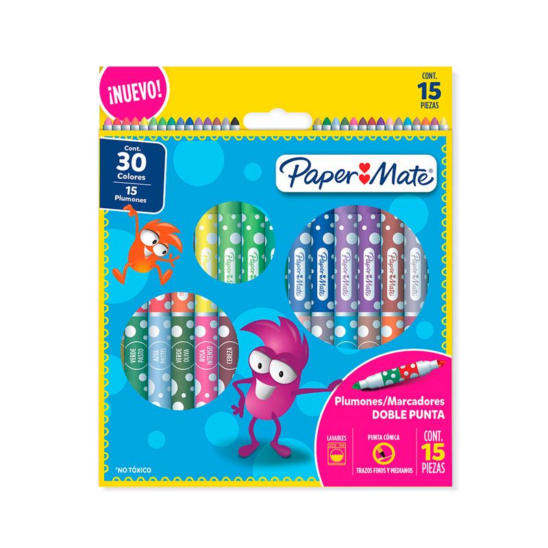 Marcadores-Escolares-Paper-Mate-Bico-Punta-C-n-1-882873