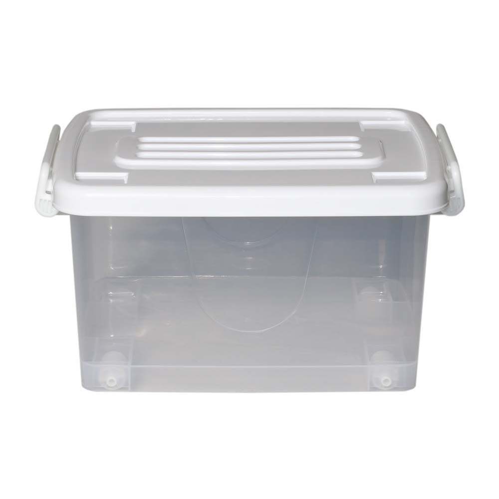 Caja Org 13lt Rueda Trans T.color 3c -1u - Disco