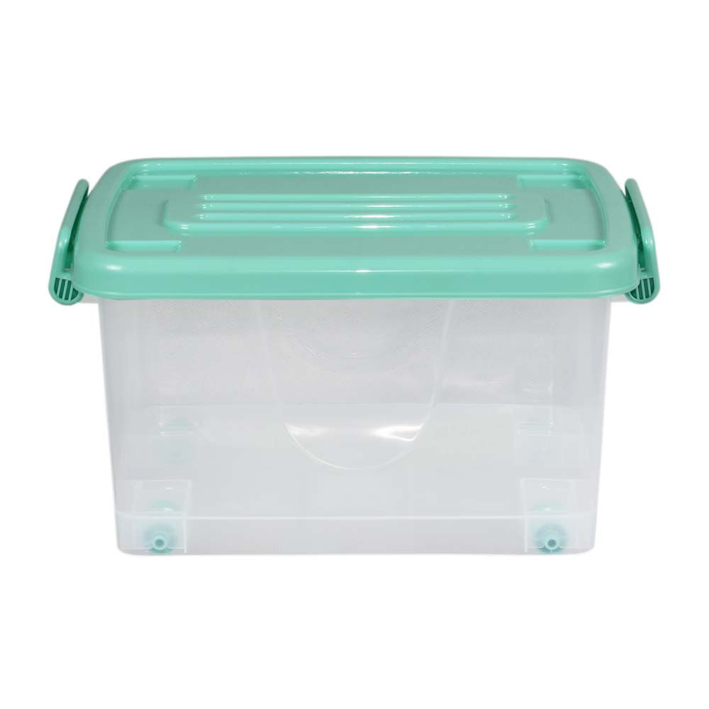 Caja Org 13lt Rueda Trans T.color 3c -1u - Vea