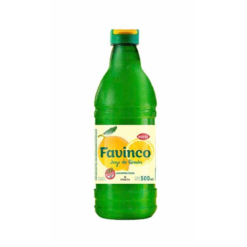 Jugo De Limon Favinco X500 Ml