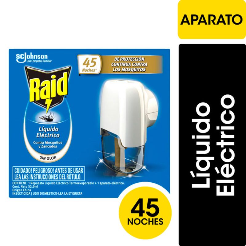 Insecticida-Raid-Contra-Mosquitos-L-quido-El-ctrico-Aparato-45-Noches-32-9ml-1-30090