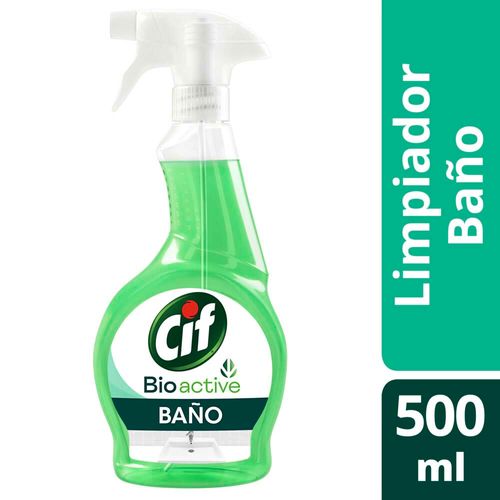 Limpiador L¡quido Cif Ba¤o Biodegradable 500 Ml Gatillo