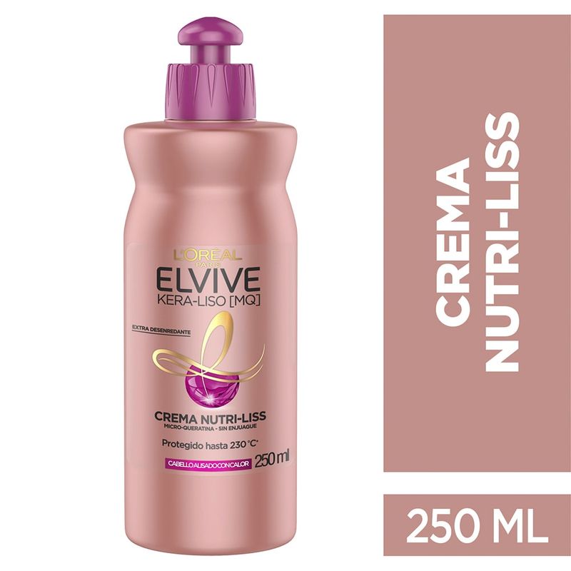 Crema-Elvive-Kera-liso-Desenrredante-250ml-1-885180