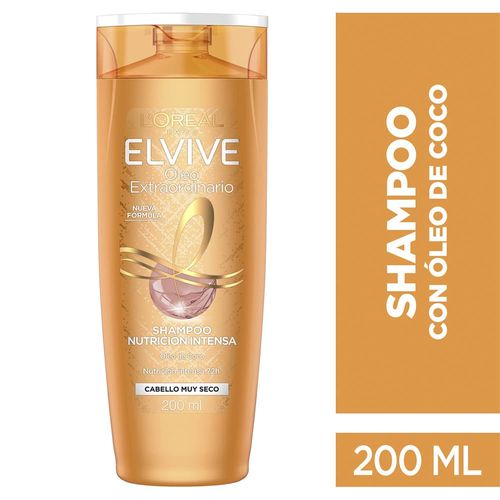 Shampoo Elvive Oleo Extraordinario Coco 200ml